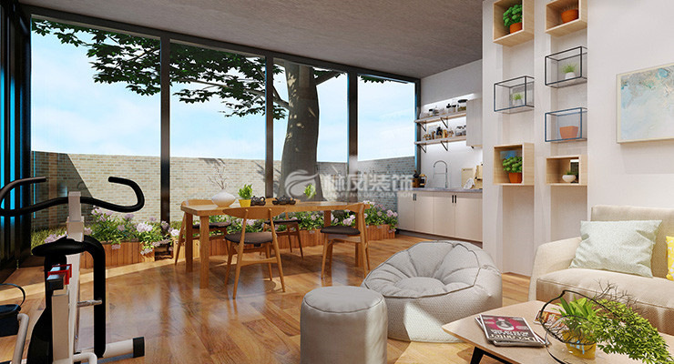 林凤装饰阳台隔板设计装修效果图 林凤装饰阳台隔板设计装修效果图