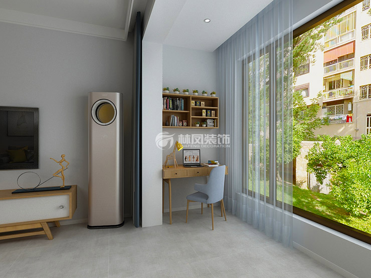 林凤装饰阳台打通装修设计案例 林凤装饰阳台打通装修设计案例