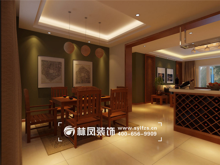 罗佳-远洋和平府现代中式 220㎡-餐厅2.jpg