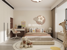 招商公园|现代奶油风格 招商公园|现代奶油风格