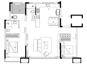 招商龙湖东望府｜法式复古